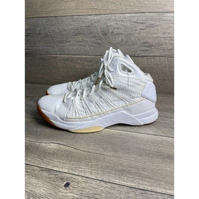 Nike Hyperdunk Lux 818137-100 Mens US 14 Basketball Shoes White Athletic Sneaker
