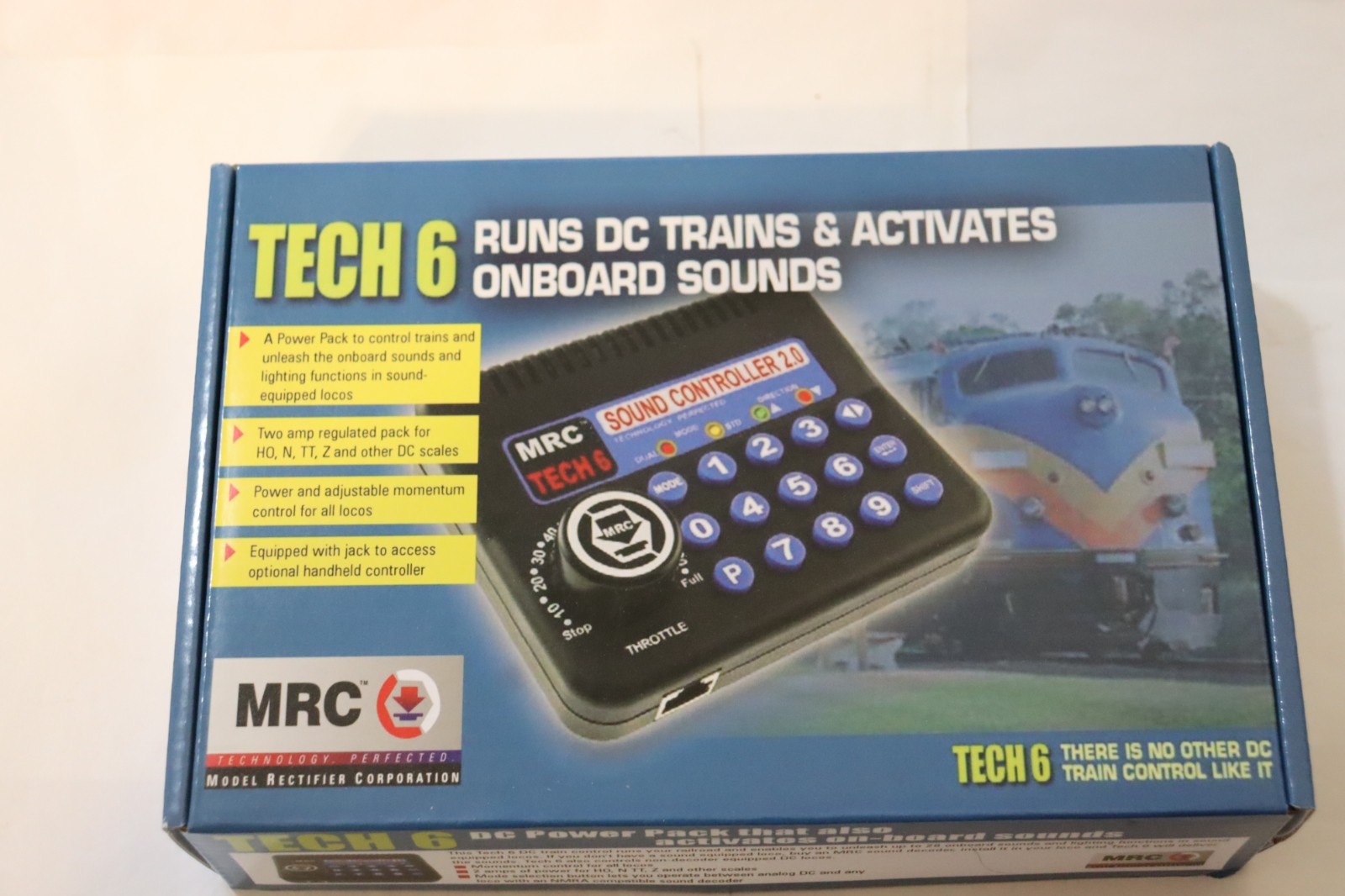 MRC TECH 6 SOUND CONTROLLER DC/DCC HYBRID TRANSFORMER