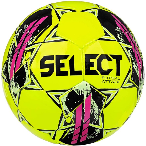 PiłKa NożNa Select Hala Futsal Attack V22 żółTo-RóżOwa 17623 4 Select-image