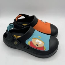 Ground Up South Park Cartman Kenny Clogs Mules Sandals Molded Sport Slide Sz 10