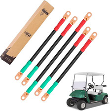 Golf Cart Battery Cables Compatible with EZGO TXT 1994-UP 36V 48V Golf Cart, P