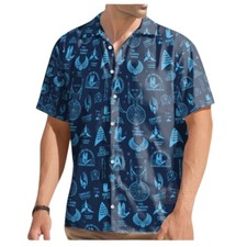 Star Trek Trekkie SaTr Pattern Hawaiian Shirt