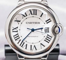 Cartier Ballon Bleu 36mm Automatic Steel Bracelet Roman Numerals W6920046 2
