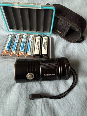 Flashlight Nitecore Tiny Monster TM06s, 4000 lumens