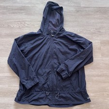 Gap Body Fit Hooded Zip Cinch Waist Jacket-Size XL