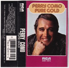 Perry Como Pure Gold Cassette 1975 Compilation ANK1-0972