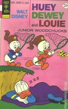 Huey Dewey and Louie Junior Woodchucks #34 FN 1975 Gold Key Stock Image