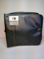 NEW Warped Case Logic 336 Disc CD/DVD Blu Ray Zip Up Storage Case Large Binder