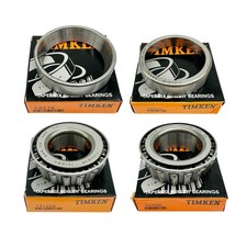 Bearing Replacement Set TIMKEN 25580 25520 14125A 14276 For 7000-lb Trailer Axle