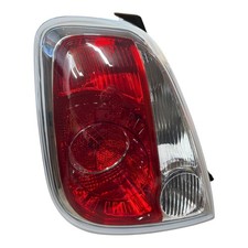 Rear Light Fits Fiat 500 2008-2015 Tail Lamp Back Lens Passenger Side Left Hand