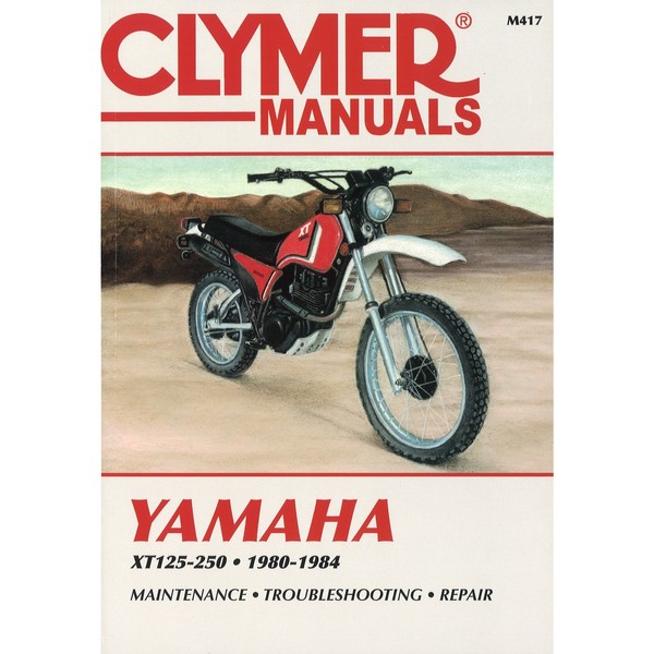 Yamaha XT125-250 (1980-1984) Reparaturhandbuch Clymer-image