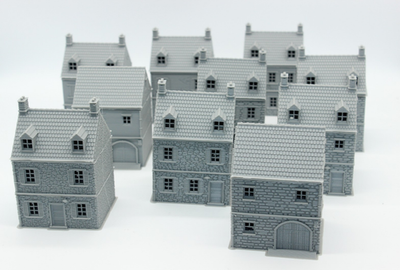 #ad European Rural Small Cottages Brick Stone Normal You Pick Various Scales $49.26