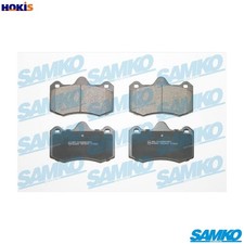 BRAKE PAD SET DISC BRAKE 5SP2009 FOR RENAULT CLIO/II/Mk/MIO LUTECIA SEAT 2.9L