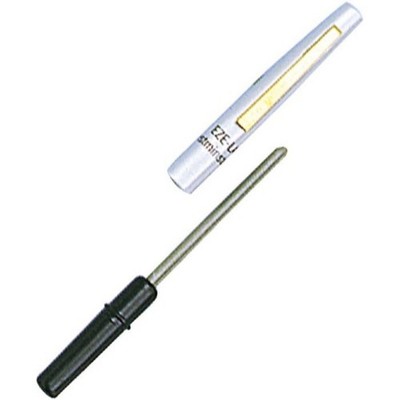 Eze-Lap Shirt Pocket Diamond Sharpener Oval-Flat Surface W/ Fish Hook Groove - S