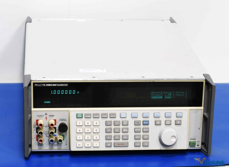 Fluke 5700A Multifunction Calibrator 5700A/NAF with Opt-03 ISO 17025 ...