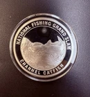 North American Fishing Club Channel Catfish .999 Silver Proof 1oz Grand Slam