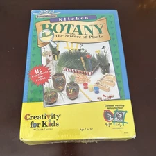 Kitchen Botany Science of Plants Kit Creativity for Kids New Sealed Plant Garden