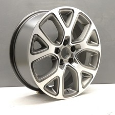 FIAT 500X MK1 17" ALLOY WHEEL RIM 7J GREY DIAMOND CUT OEM 735624968 GENUINE X1