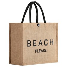 Beach Bag, Large Beach Bag for Women, Woven Straw Beach Tote Bag Waterproof, ...