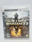Resistance 2 Sony PlayStation 3 PS3 2008 Complete In Box CIB Tested Insomniac