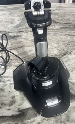 Saitek ST290 Pro Joystick Tested Works Flight Simulator USB Connection