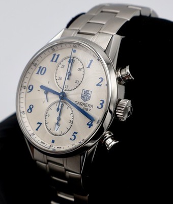 TAG Heuer Carrera Heritage Calibre 1887 CAR2114.BA0724 Chrono Box Papers 41mm