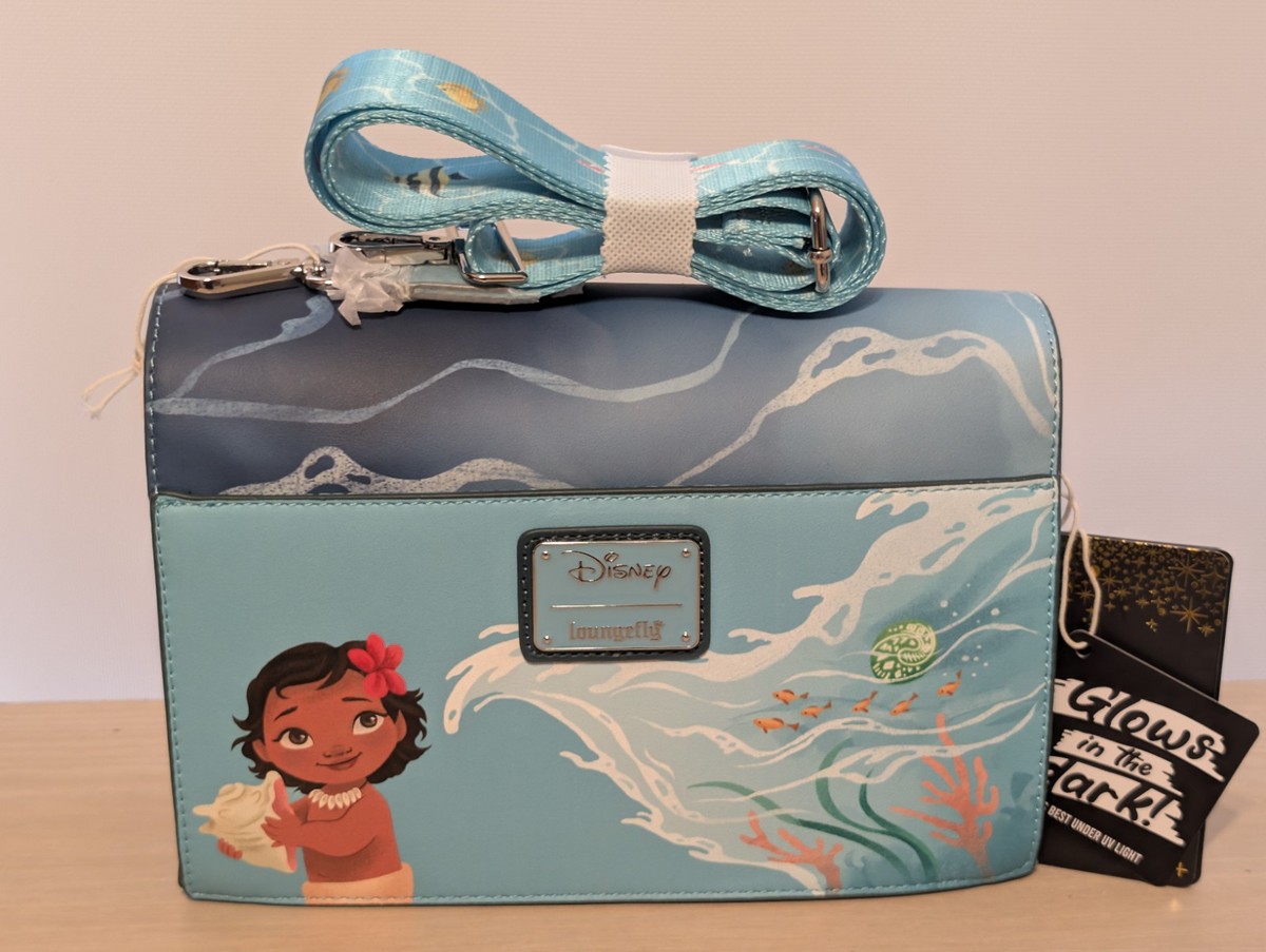 【LOUNGE FLY】× Disney モアナ クロスボディバッグ Loungefly Crossbody, Multi-Coloured: Handbags: Amazon.com