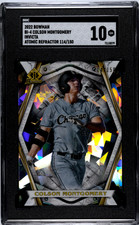 Colson Montgomery 2022 Bowman #BI-4 Invicta Atomic Refractor #/150 SGC 10