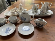 Lot Of 3 Miniature Tea Sets