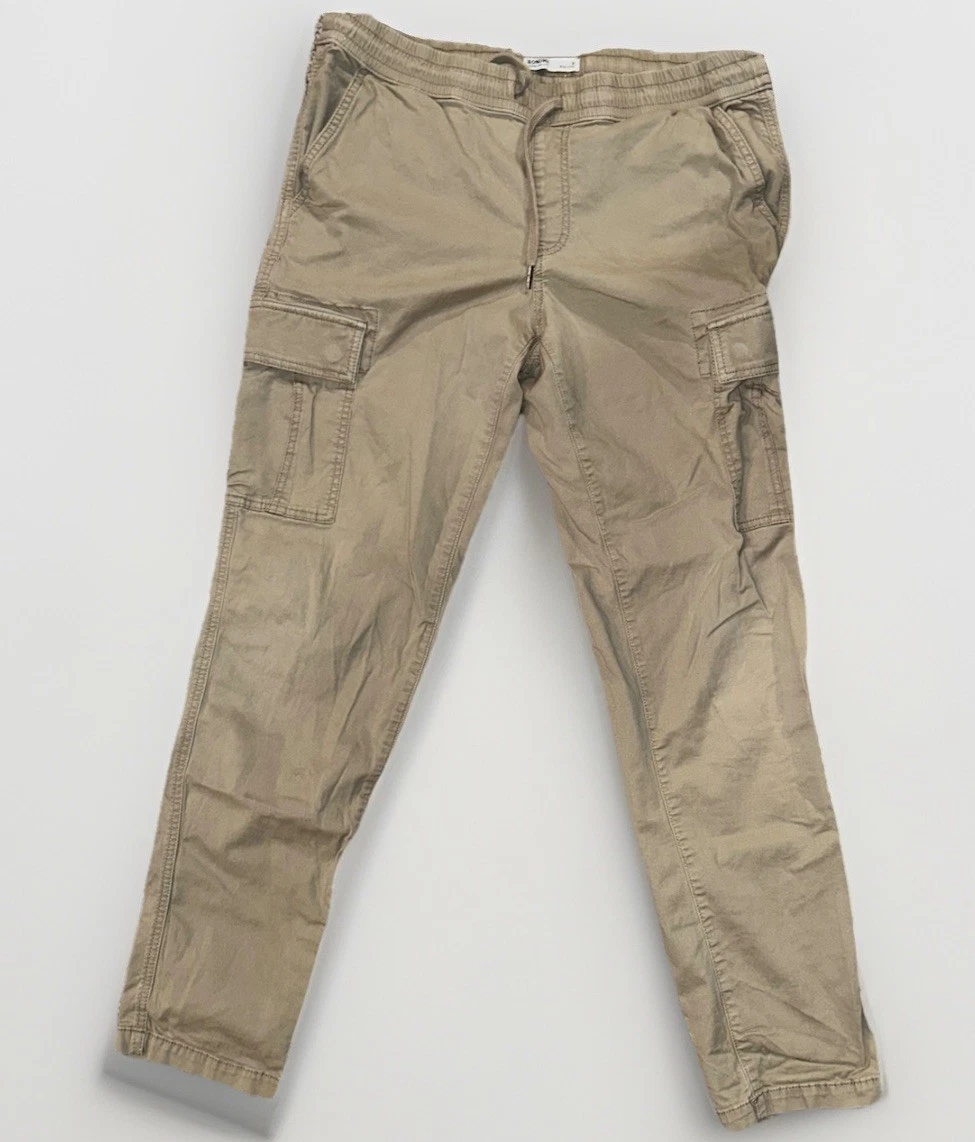 Southpole Cargo Fleece Jogger Pantalones, Gris, S Para Hombre