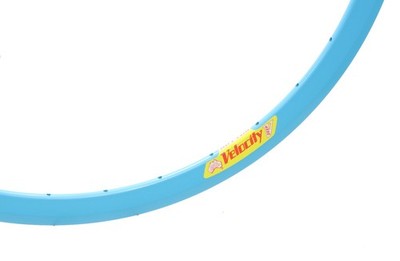 Velocity Deep V Alloy Rim 700c 32H Frost Blue NMSW Australia Road