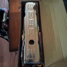 Chrome Tall Valve Covers 383 Logo Fit Sbc Small Block Chevy 283 327 400 58-86 Chrome Tall Valve Covers 383 Logo Fit Sbc Small Block Chevy 283 327 400 58-86