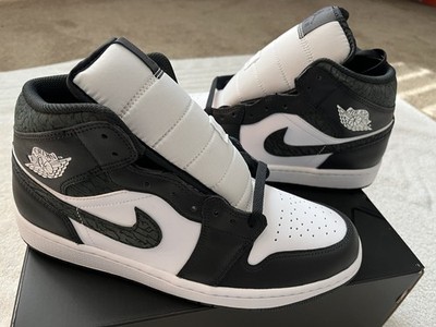 AIR JORDAN 1 MID SE PANDA ELEPHANT (FB9911-001) SIZE 10