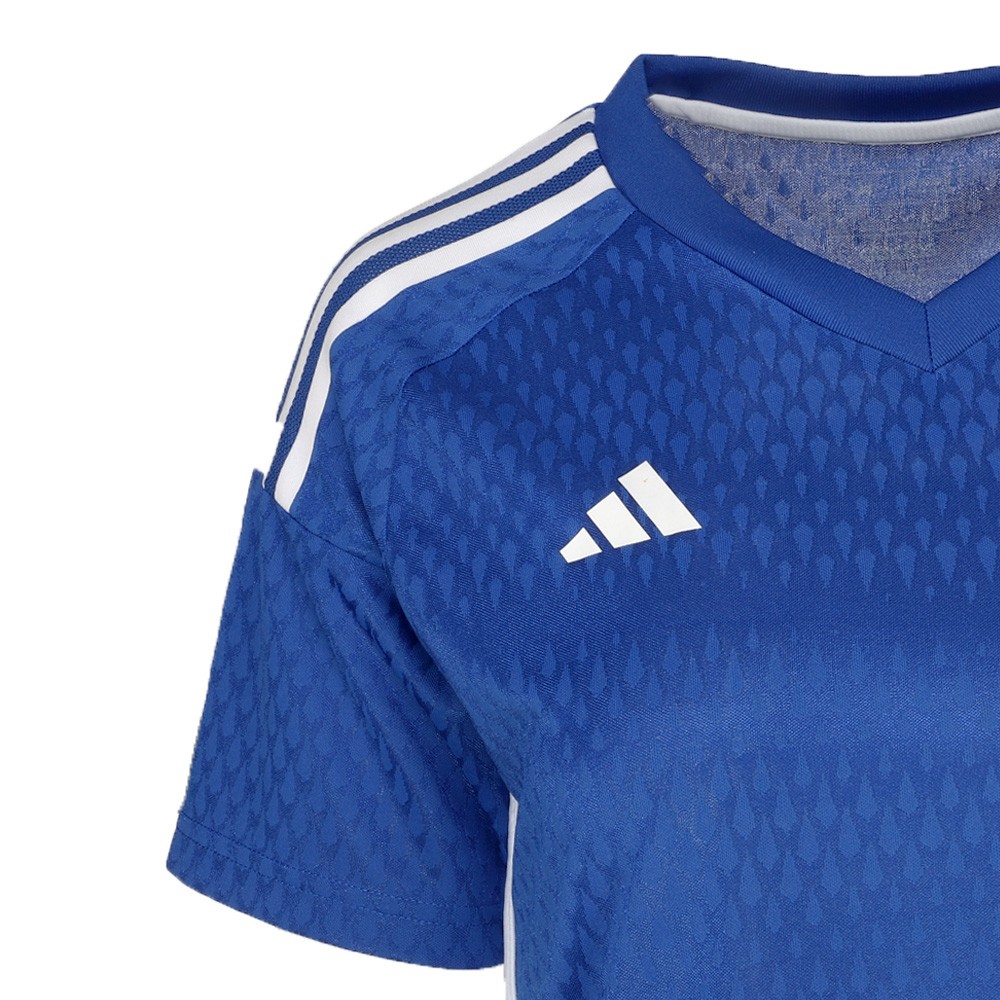 adidas Tiro23 Competition Match V Neck Short Sleeve Soccer Jersey Womens Size M thumbnail 3