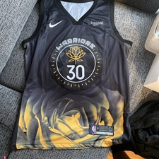 Steph Curry Golden State Warriors Nike City Edition Swingman Jersey 2023 NBA