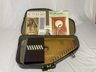 Oscar Schmidt USA 45 CR 21 Chord Autoharp. Dark Mellow Overtones
