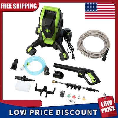#ad Electric Power Washer 2500 PSI Max 3.0 GPM Pressure Washer with 52FT Hosenozzle $92.99
