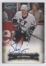 2006-07 Upper Deck Parkhurst Auto Stu Grimson #23 Auto 2d8