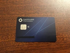 New Chase Sapphire Preferred Metal Card. Cancelled. Collectible!