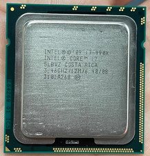 Intel Core i7-990X SLBVZ 3.46GHz 6 Core 12MB LGA 1366 Desktop Processor CPU 130W