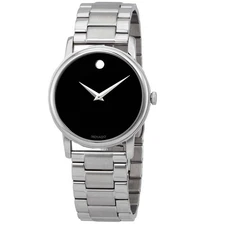 Movado 2100014 Classic Museum Black Dial 38 mm Men's Watch New