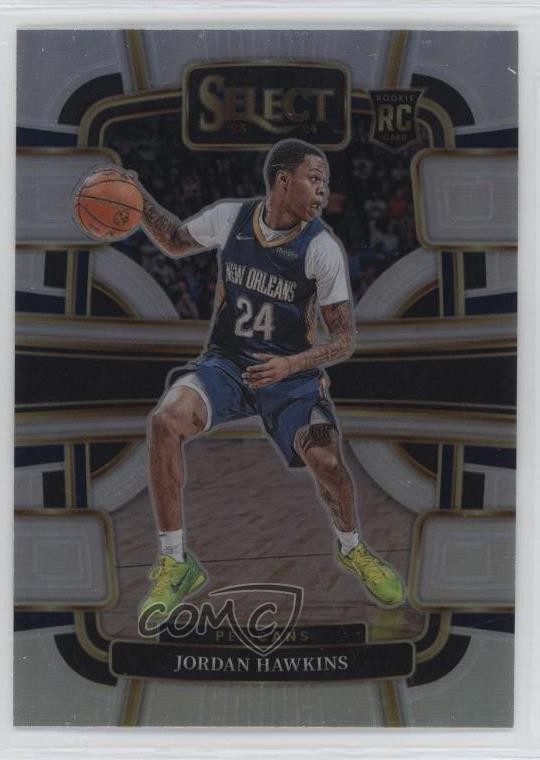 2023-24 Panini Select Concourse Silver Prizm Jordan Hawkins #72 Rookie RC