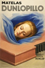 18119.Wall Decor Poster.Interior Art.Matelas Dunlopillo Mattress Ad Sleeping