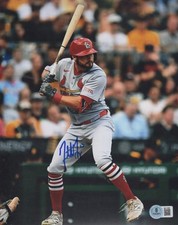 GARRETT HAMPSON ST. LOUIS CARDINALS SIGNED AUTOGRAPHED 8X10 PHOTO BECKETT AUTH