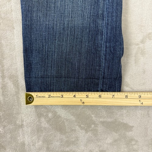 Jeans Big Star donna 29 (31,5x26) Rikki vita bassa impreziosito bootcut denim - Foto 12 di 13