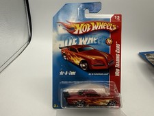 2008 Hot Wheels #89 Web Trading Cars 13/24 AT-A-TUDE Burgundy Variant/Flames