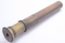 ✅ BECK, A PARDU? LARGE OCULAR EYEPIECE ANTIQUE BRASS MONOCULAR TELESCOPE 1880