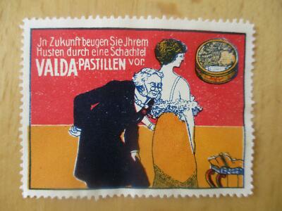 (2050) Reklamemarke Valda Pastillen