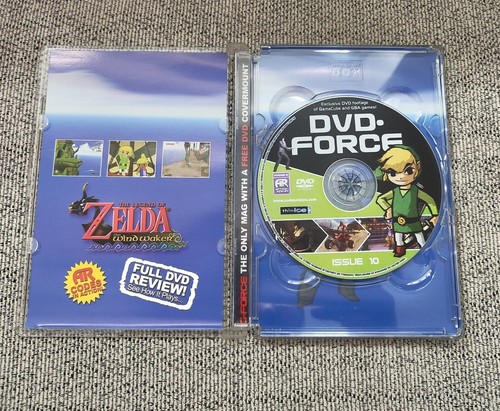 G-force Magazine Issue 10 DVD Video Nintendo The Legend Of Zelda The Windwaker - Imagen 2 de 2