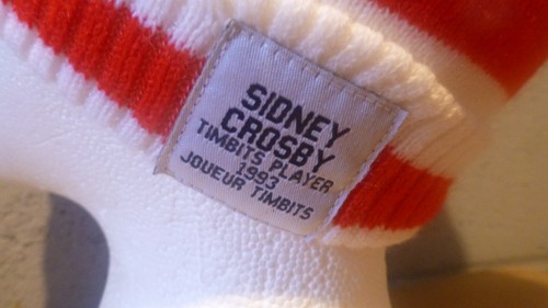 Sidney Crosby Timbits Tim Hortons Toque Winter Hat w Pompom NHL Hockey - Picture 3 of 3
